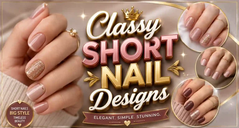 Classy Short Nail Designs: Elegant Ideas for Every Style