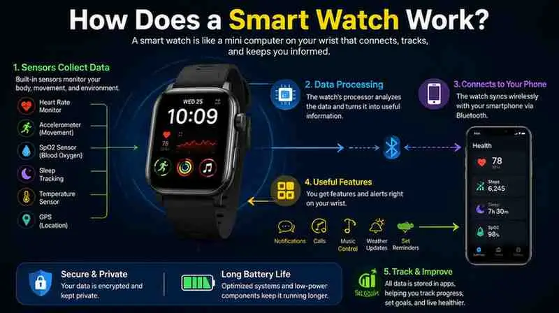 How Does a Smart Watch Work