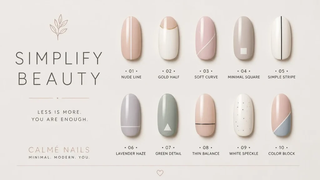 Minimalist Nail Designs