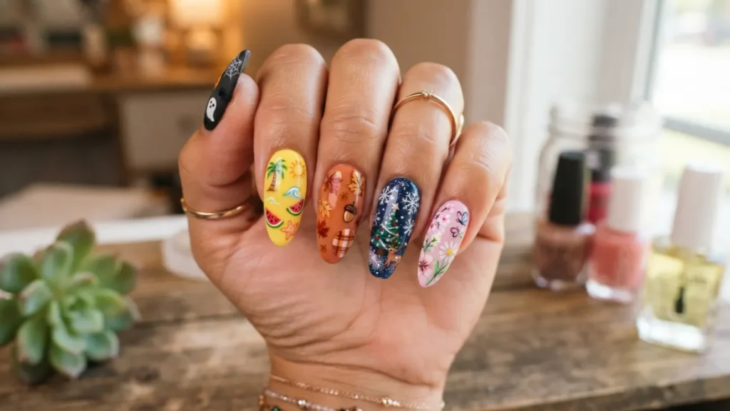 Seasonal and Themed Nail Designs