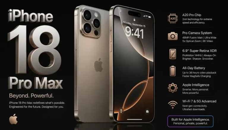 iPhone 18 Pro Max: Release Date, Specs, Features, Cameras and Everything We Know