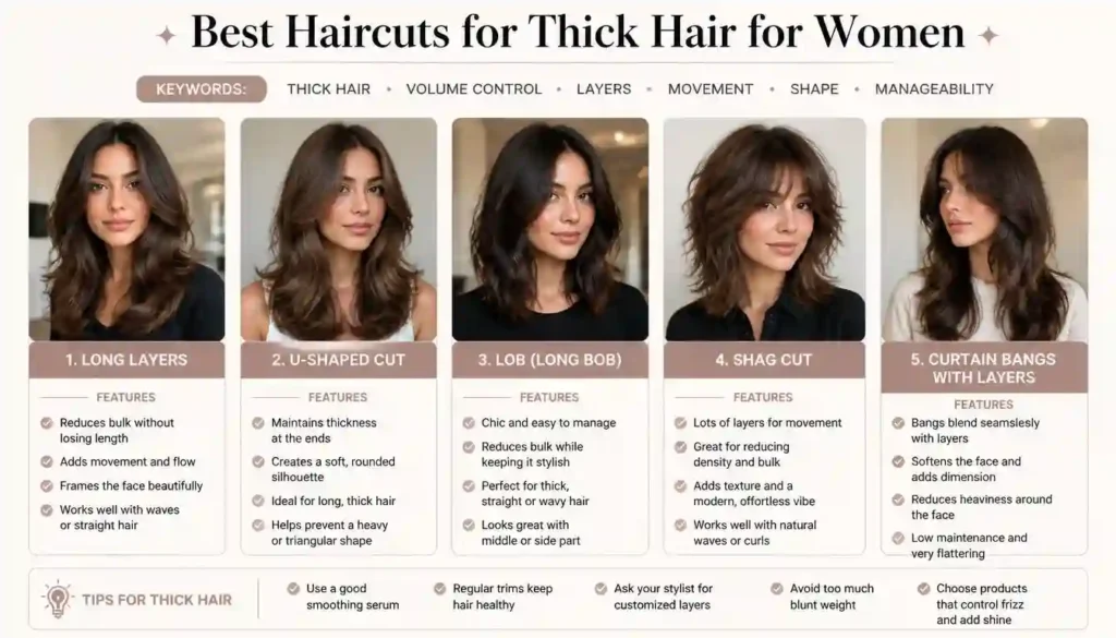 Best Haircuts for Thick Hair