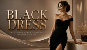 black dress