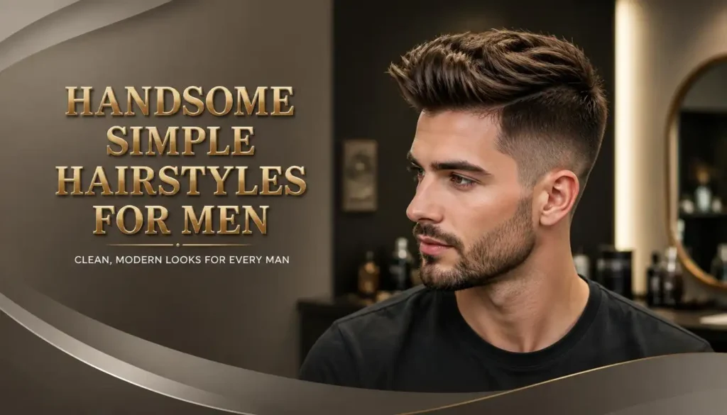 15 Handsome Simple Hairstyles for Men