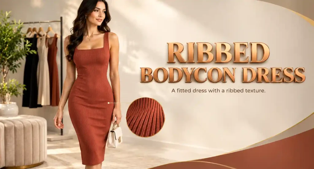 Ribbed Bodycon Dress