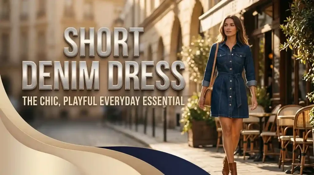 Short Denim Dress